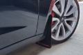 Picture of Rally Armor RAL UR Blk Flap/Dark Grey Logo Mud Flaps - MF62-UR-BLK/DGRY
