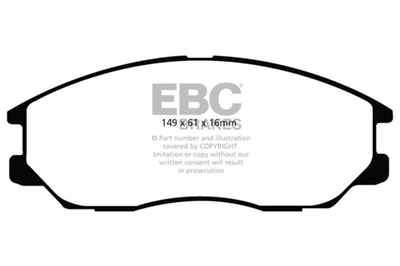 Picture of EBC Redstuff Brake Pad Sets - DP31725C