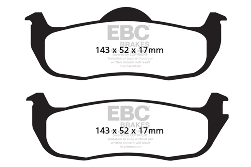 Picture of EBC Yellowstuff Brake Pad Sets - DP41707R