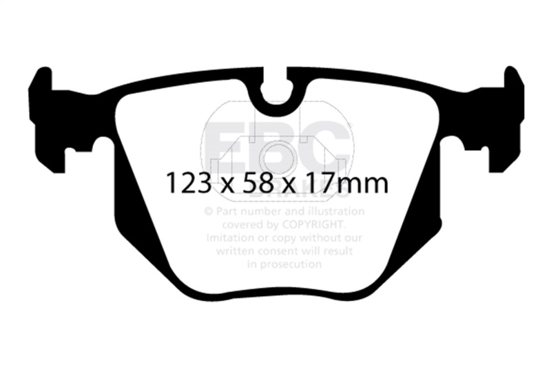 Picture of EBC Greenstuff Brake Pad Sets - DP21118