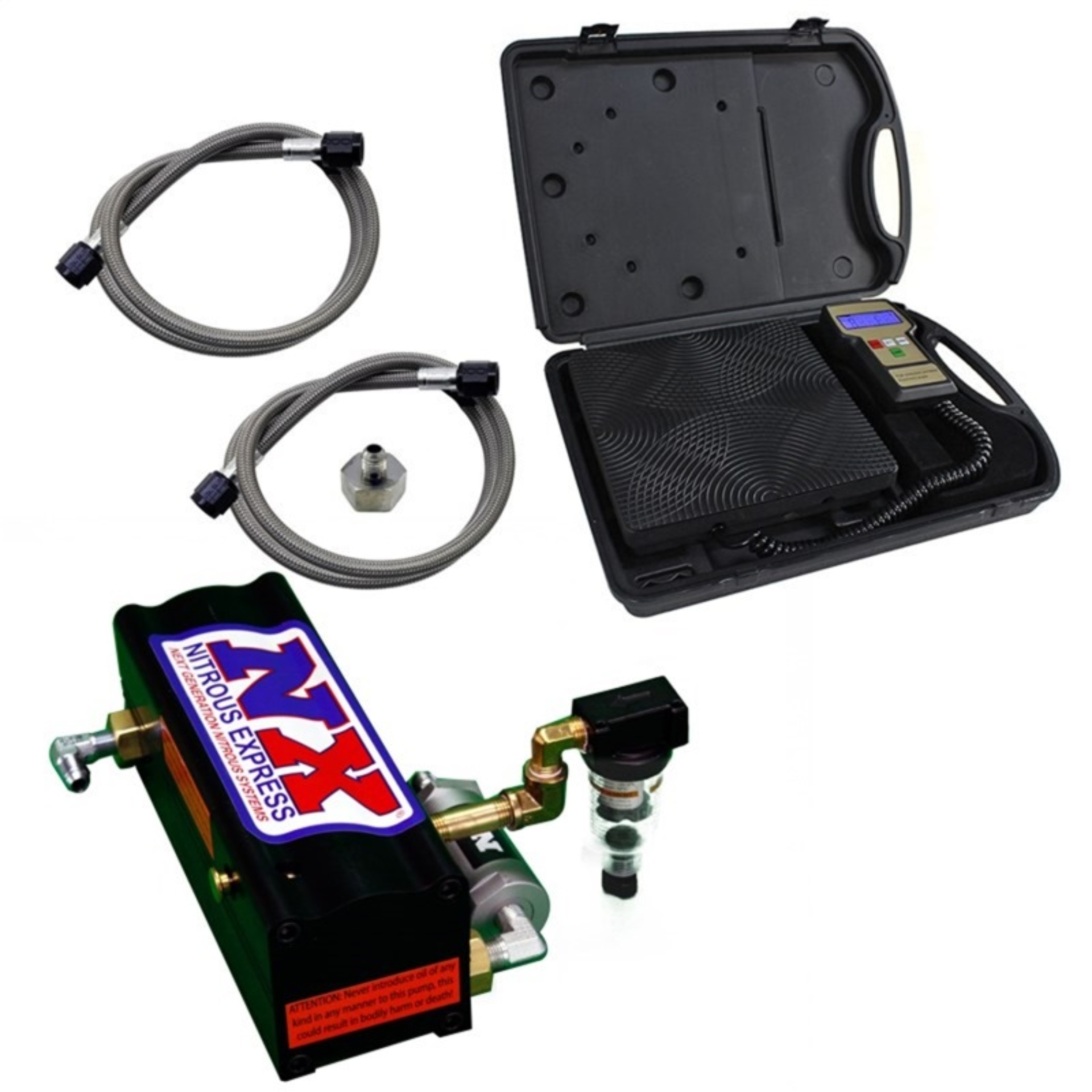 Picture of Nitrous Express NEX Pump Stations Nitrous Bottle Accessories - 15906