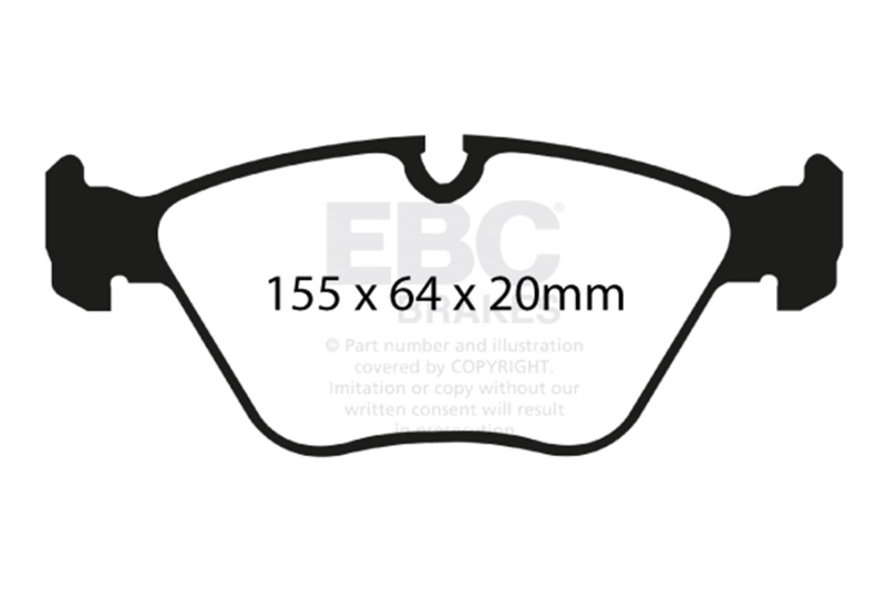 Picture of EBC Ultimax2 Brake Pad Sets - UD946