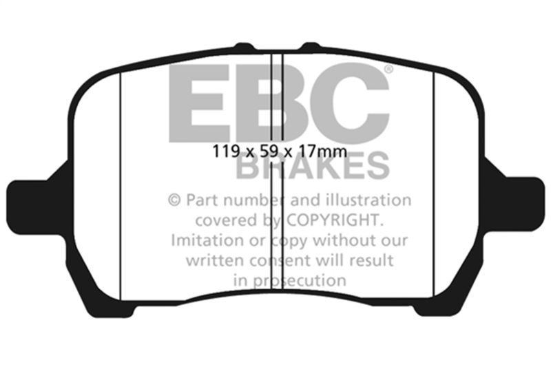 Picture of EBC Greenstuff Brake Pad Sets - DP21763