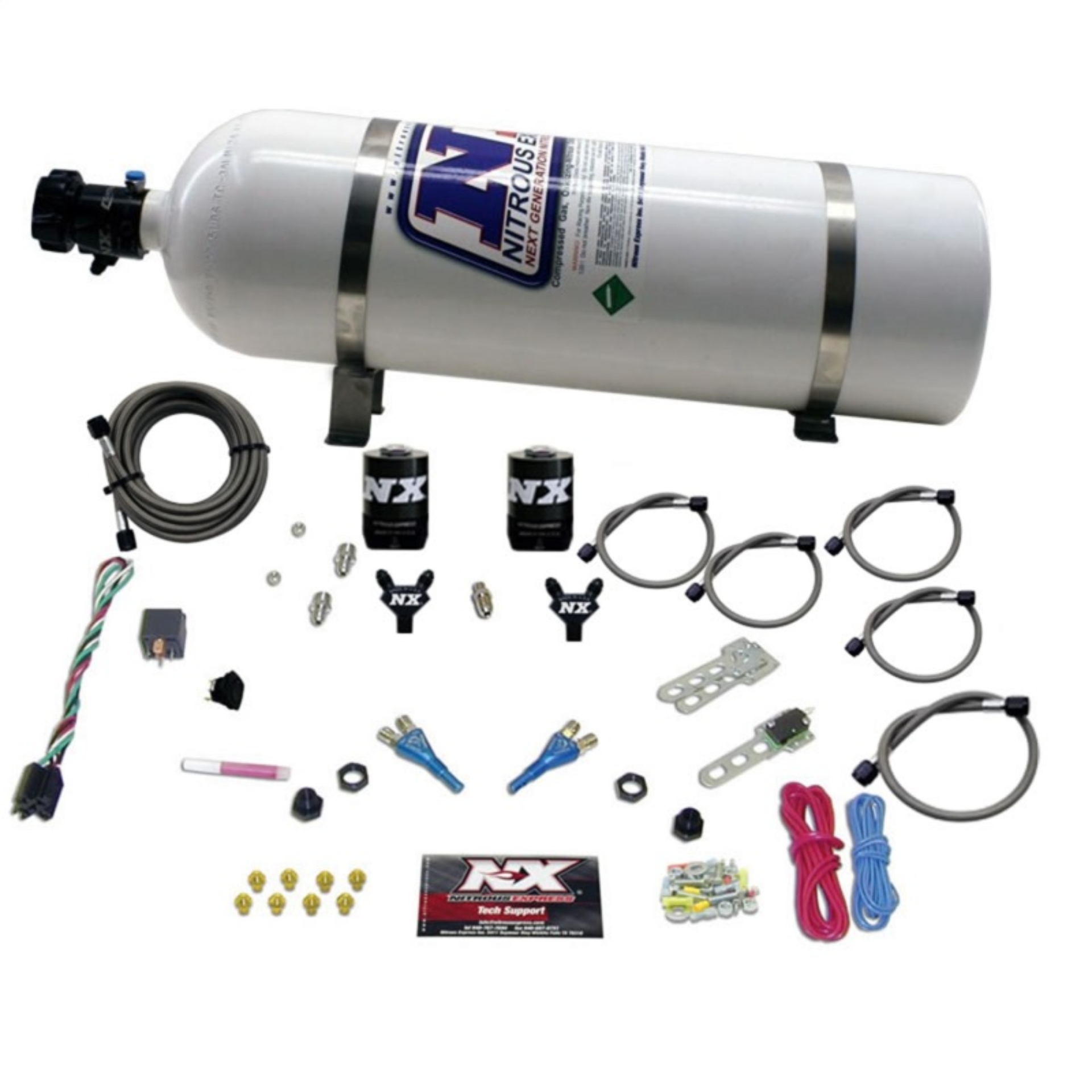Picture of Nitrous Express NEX Nitrous Oxide Kits Nitrous Systems - 20115-15