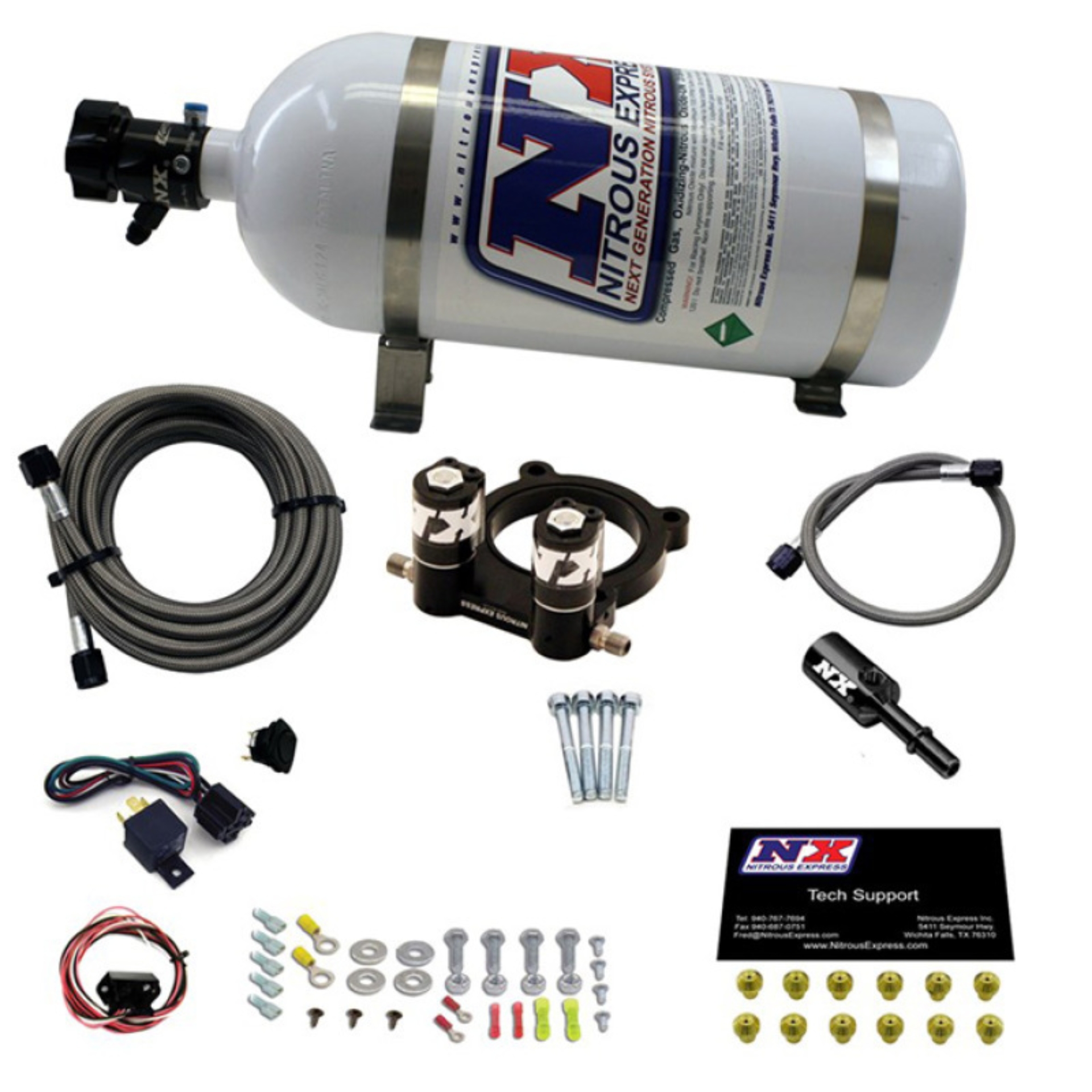 Picture of Nitrous Express NEX Nitrous Oxide Kits Nitrous Systems - 20954-10