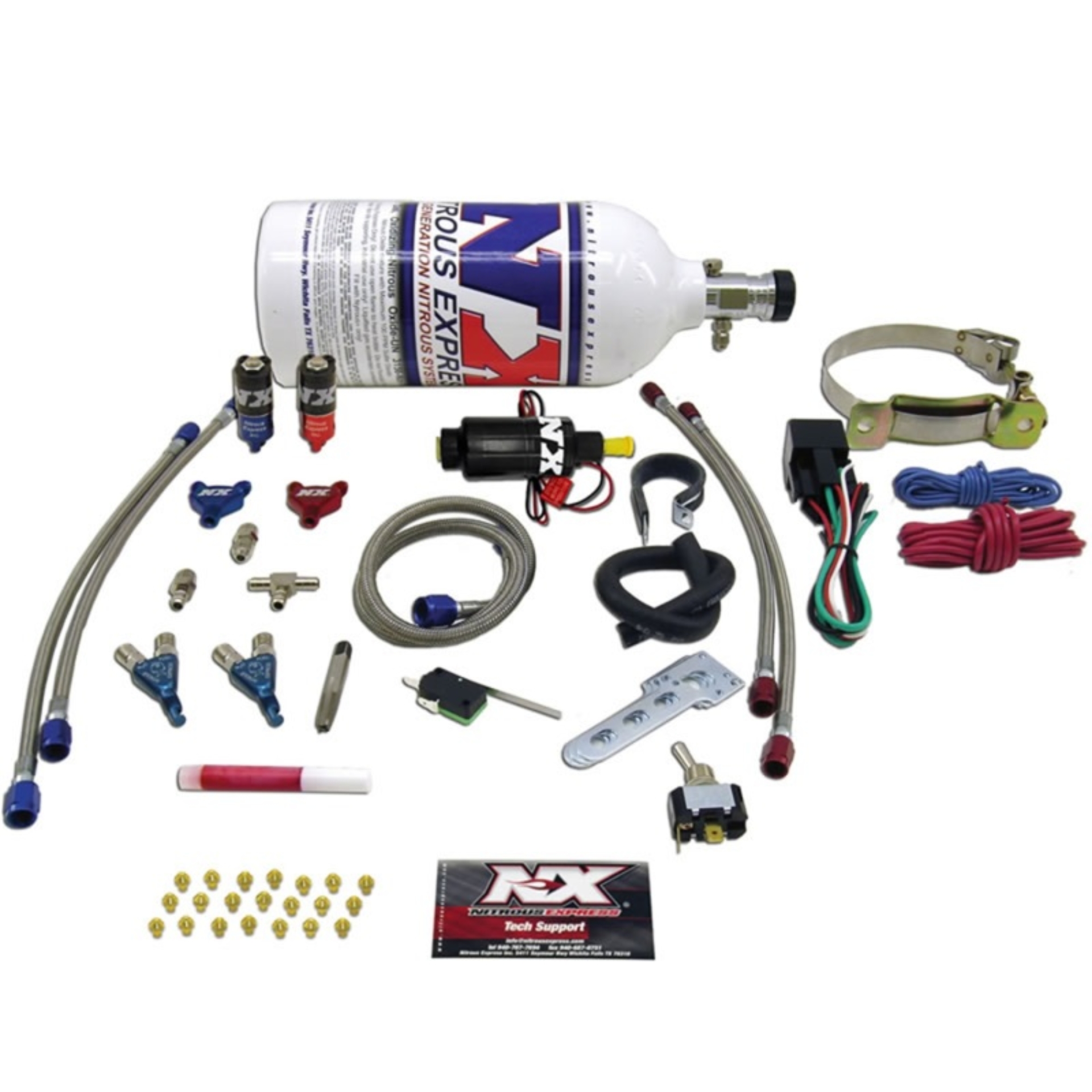 Picture of Nitrous Express NEX Powersports Nitrous Oxide Kits Nitrous Systems - 60002EFIP