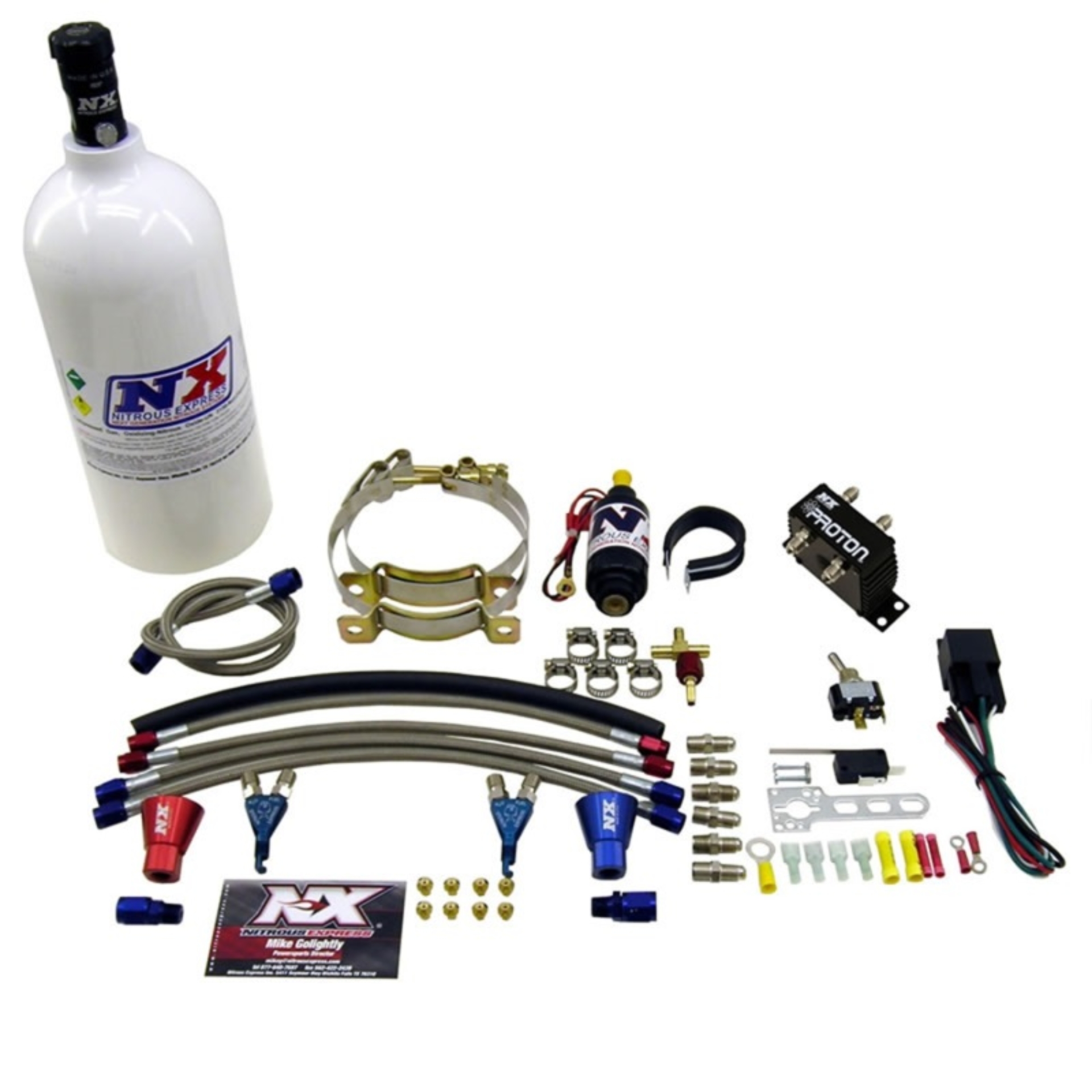 Picture of Nitrous Express NEX Powersports Nitrous Oxide Kits Nitrous Systems - 61026-2.5P