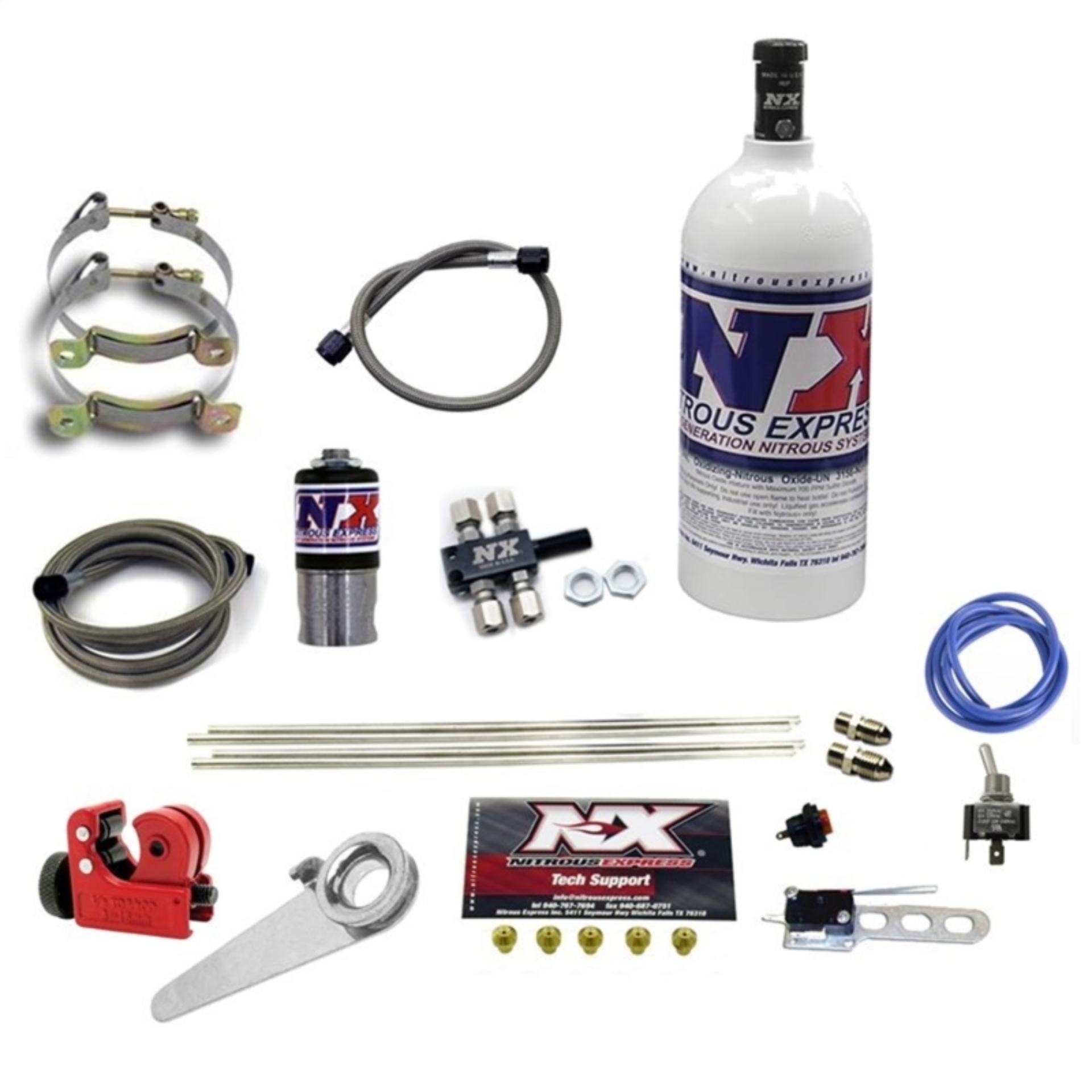 Picture of Nitrous Express NEX Powersports Nitrous Oxide Kits Nitrous Systems - 62000-1.0P