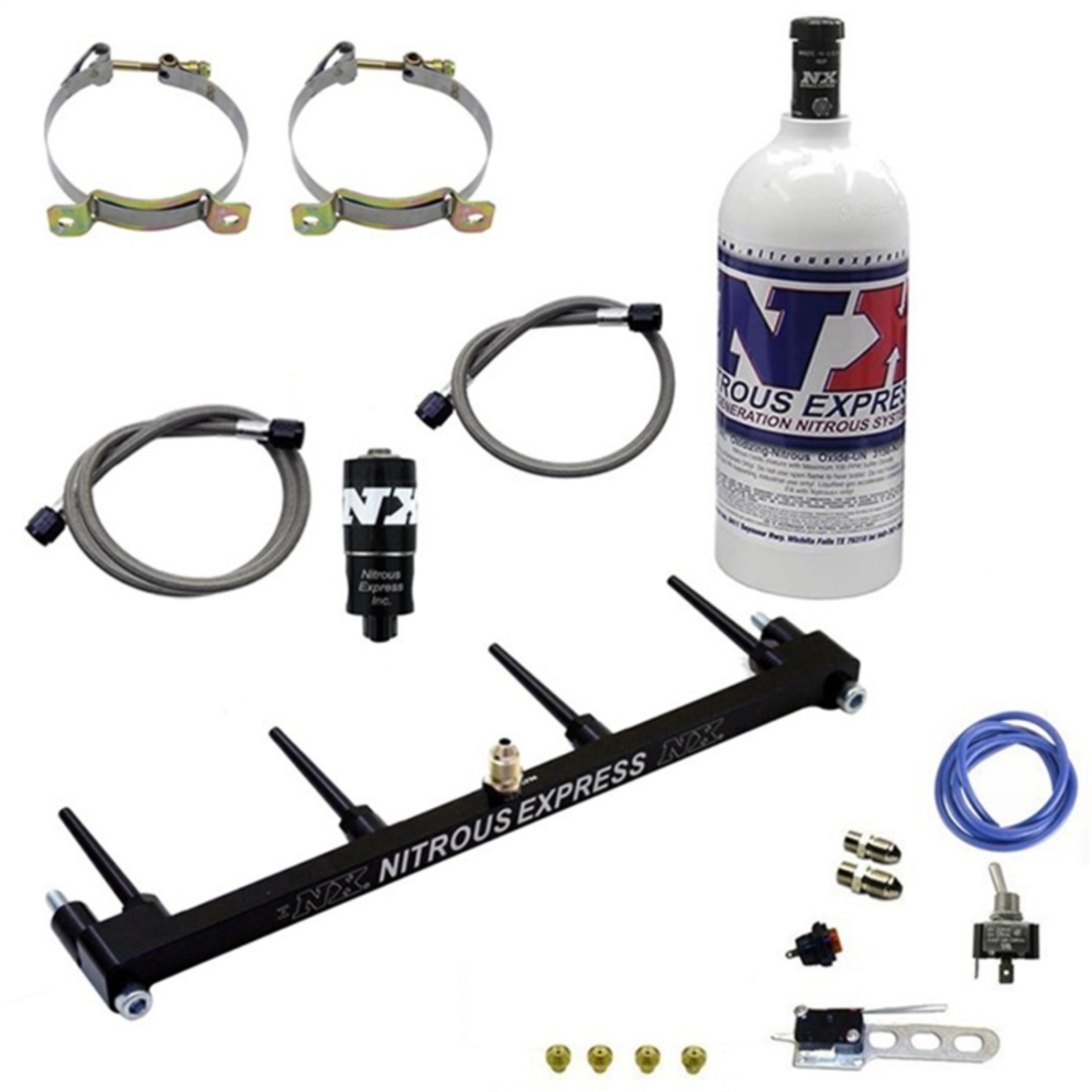 Picture of Nitrous Express NEX Powersports Nitrous Oxide Kits Nitrous Systems - 62203-2.5P