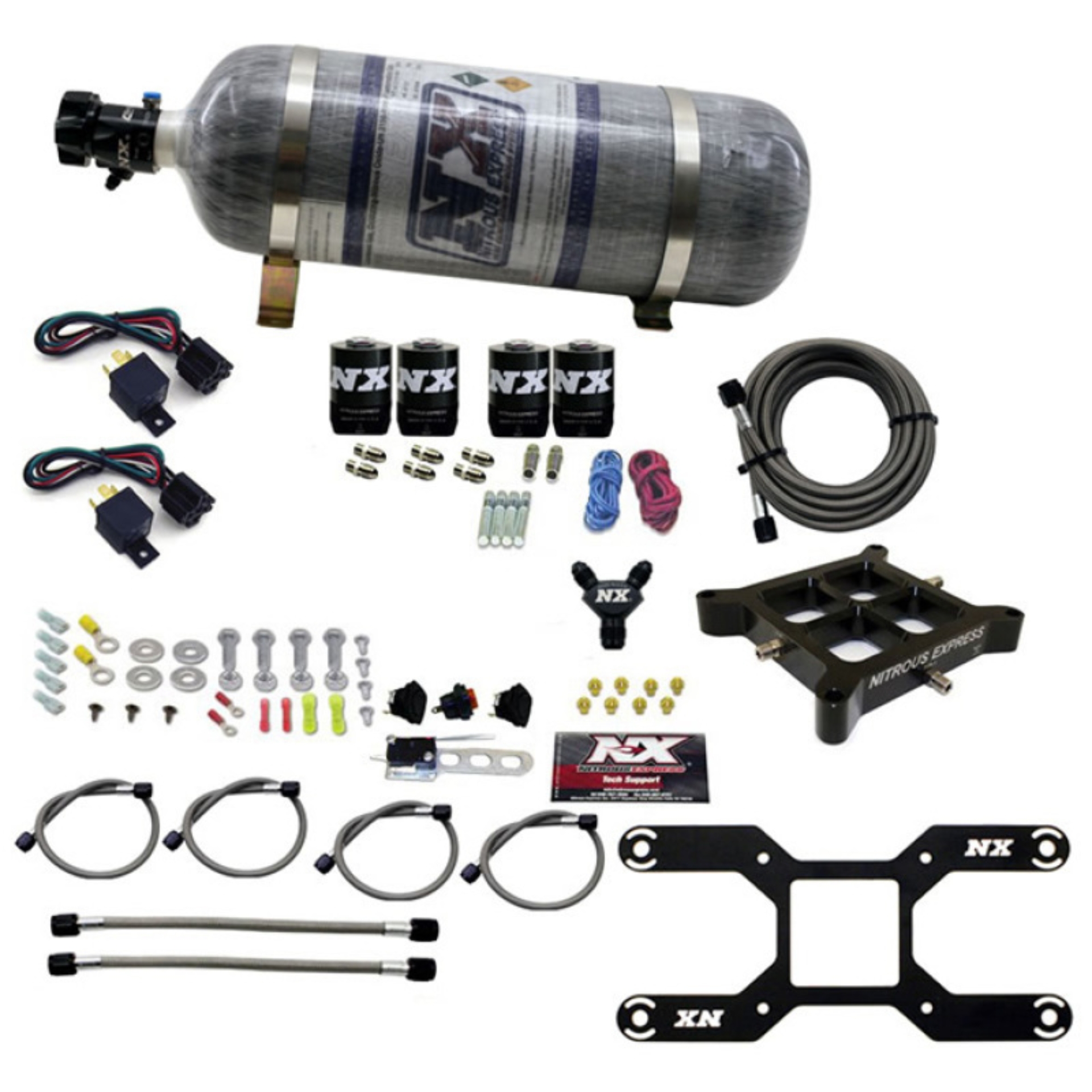 Picture of Nitrous Express NEX Nitrous Oxide Kits Nitrous Systems - 66042-12