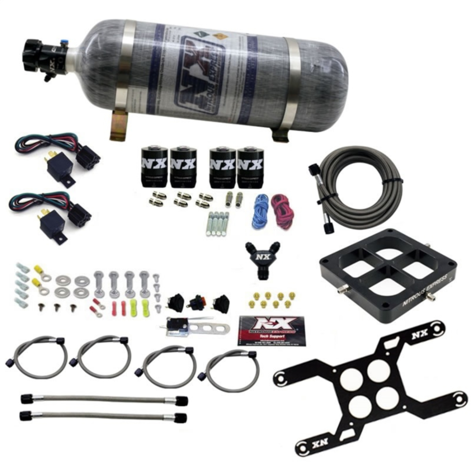 Picture of Nitrous Express NEX Nitrous Oxide Kits Nitrous Systems - 66047-12