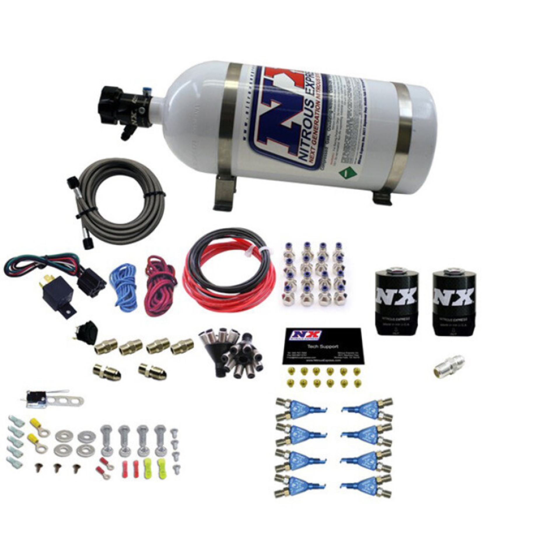 Picture of Nitrous Express NEX Nitrous Oxide Kits Nitrous Systems - 80008-10