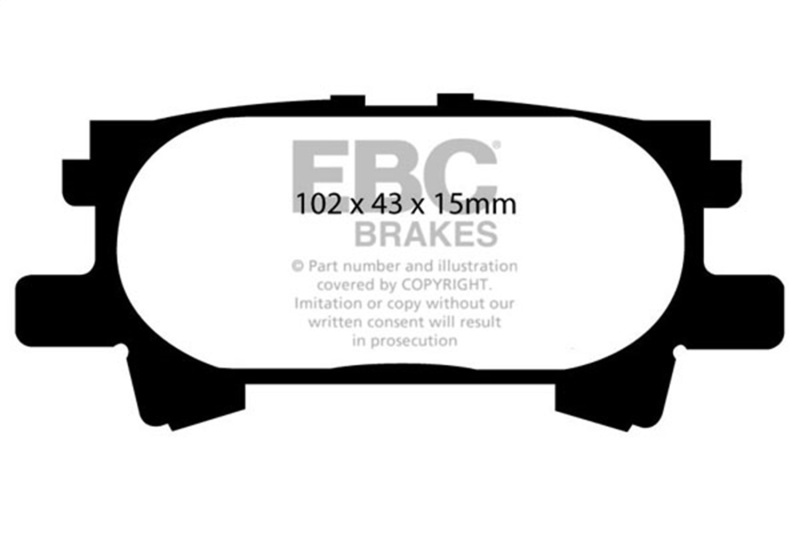 Picture of EBC Ultimax2 Brake Pad Sets - UD996