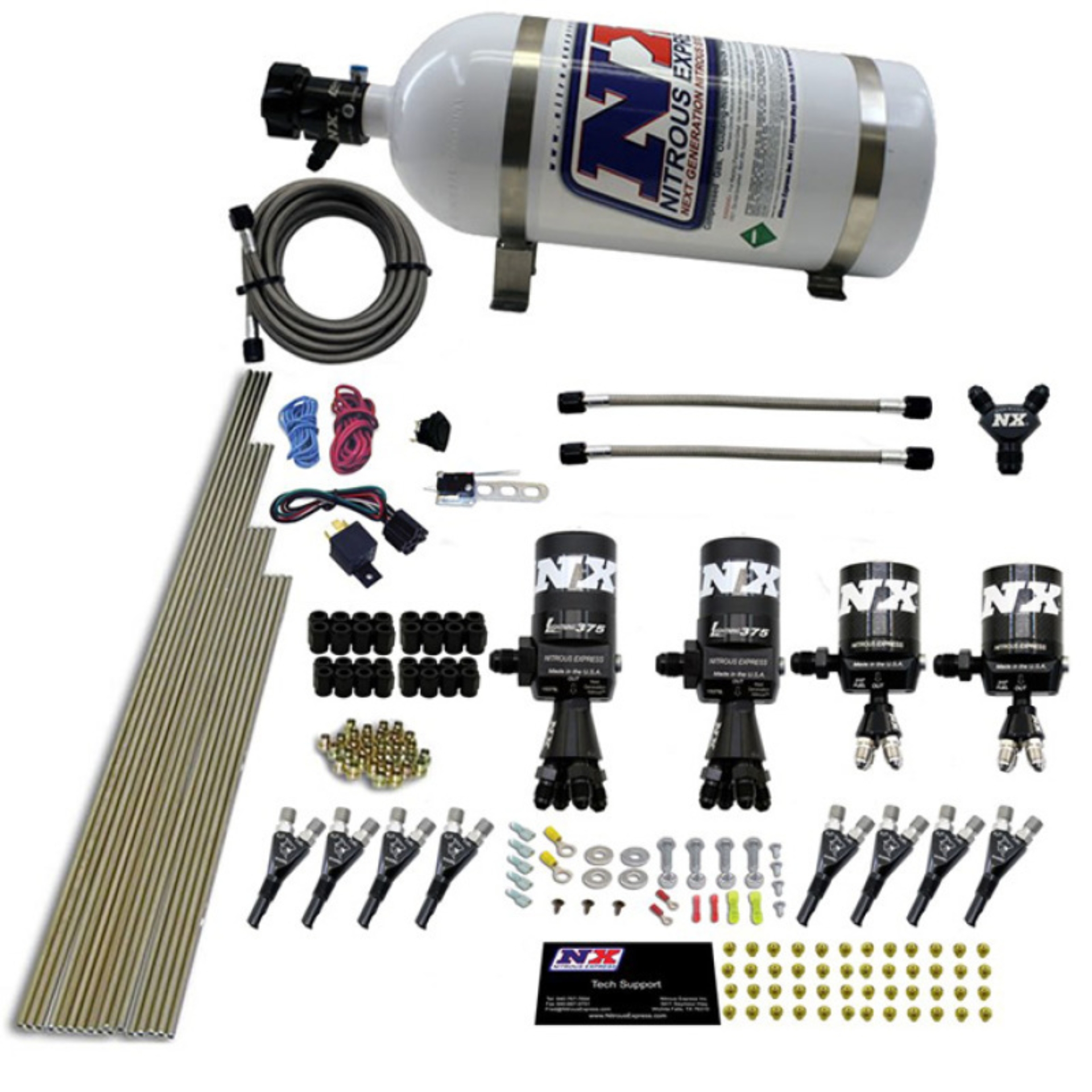 Picture of Nitrous Express NEX Nitrous Oxide Kits Nitrous Systems - 90506-10