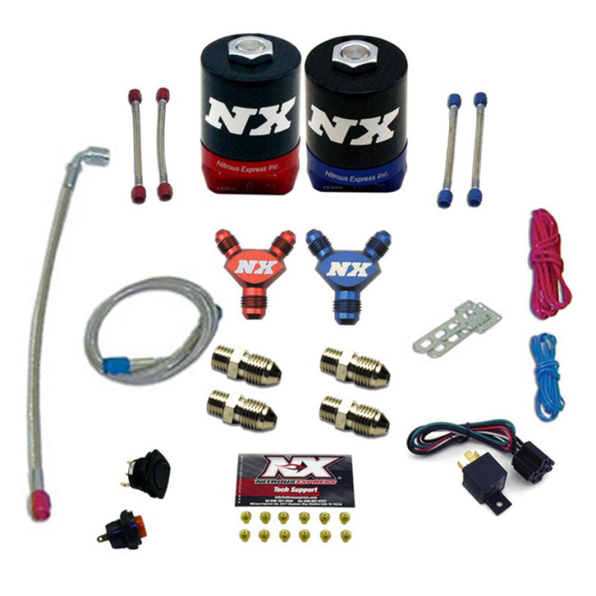 Picture of Nitrous Express NEX Nitrous Injection Plates Nitrous Plates - NX200