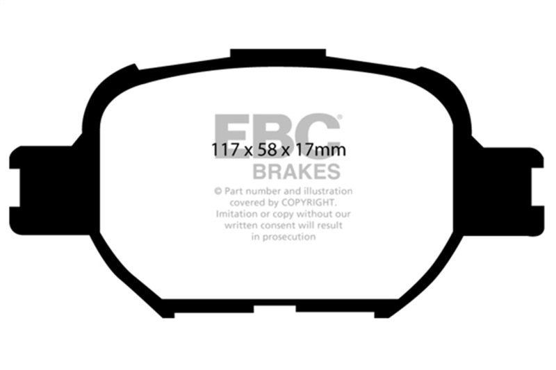 Picture of EBC Ultimax2 Brake Pad Sets - UD817