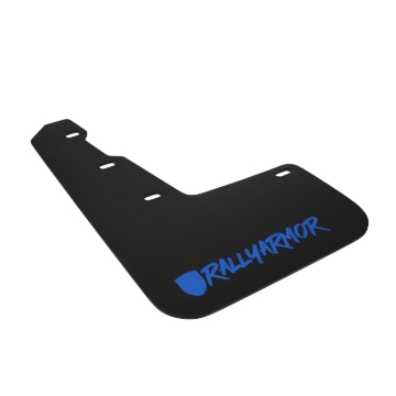 Picture of Rally Armor RAL UR Blk Flap/Blue Logo Mud Flaps - MF32-UR-BLK/BL-X
