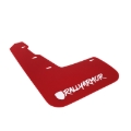 Picture of Rally Armor RAL UR Red Flap/Wht Logo Mud Flaps - MF32-UR-RD/WH-X
