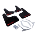 Picture of Rally Armor RAL UR Blk Flap/Rd Logo Mud Flaps - MF27-UR-BLK/RD-X