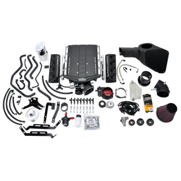 Picture of Edelbrock Stg 2 Complete SC #158390 For 15-17 Mustang Coyote 5.0L W/O Tune