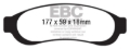 Picture of EBC Extra Duty Brake Pad Sets - ED91779