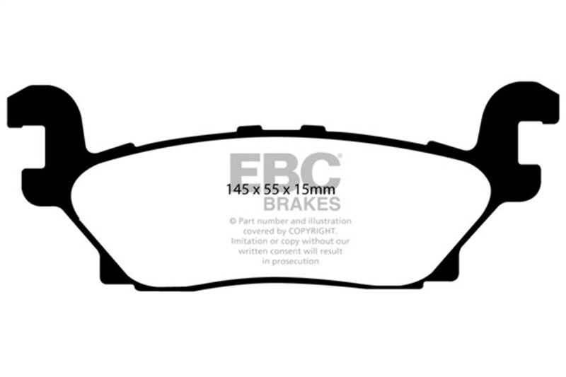 Picture of EBC Yellowstuff Brake Pad Sets - DP41760R