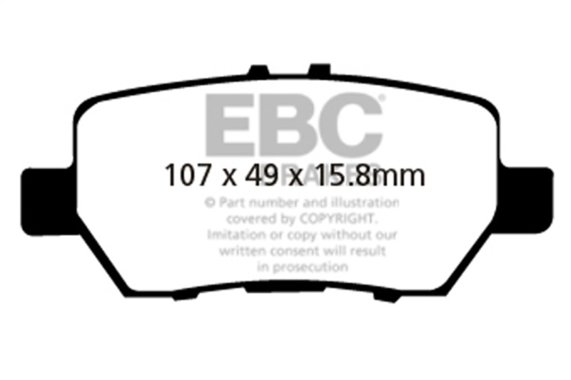 Picture of EBC Ultimax2 Brake Pad Sets - UD1090