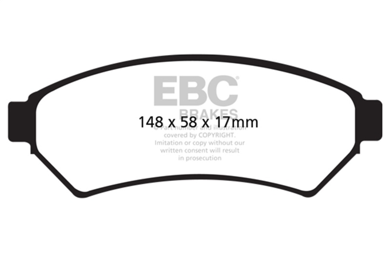 Picture of EBC Ultimax2 Brake Pad Sets - UD1075