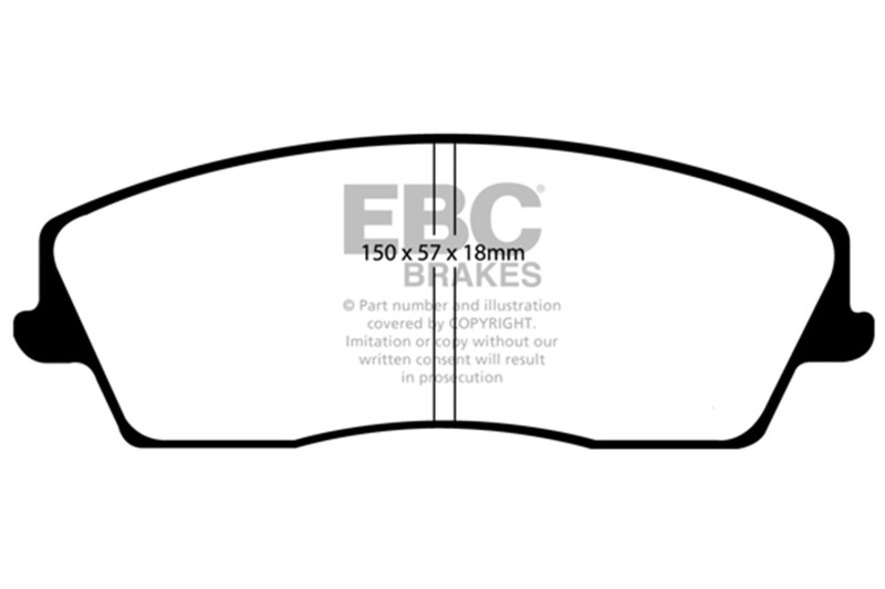 Picture of EBC Ultimax2 Brake Pad Sets - UD1056