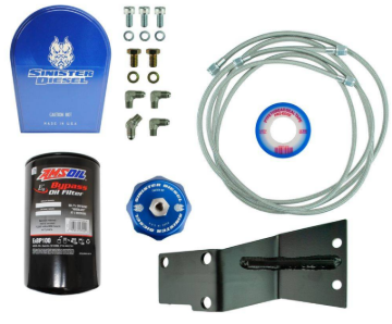 Picture of Sinister Diesel SIN External Oil Filter System Oil Filter Other - SD-EOF-6.7C-07