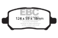 Picture of EBC Greenstuff Brake Pad Sets - DP21660