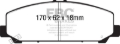 Picture of EBC Extra Duty Brake Pad Sets - ED91808