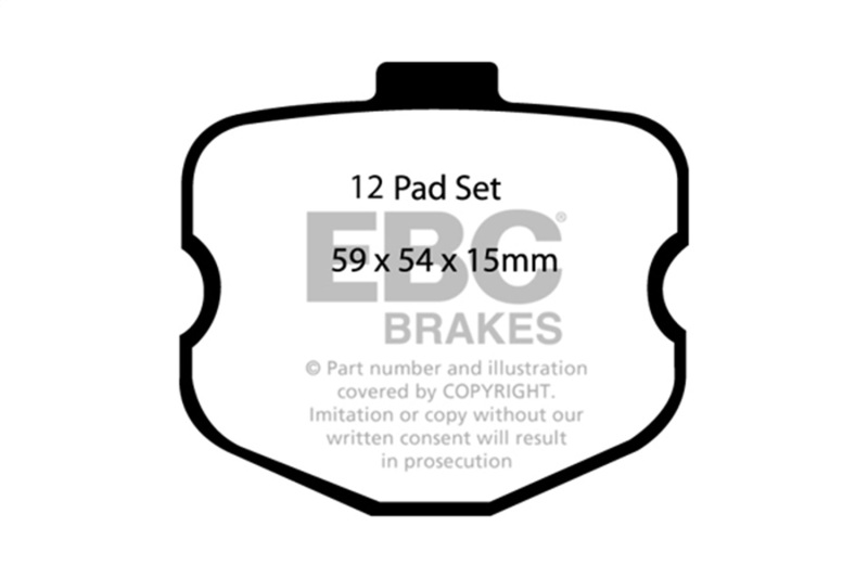 Picture of EBC Redstuff Brake Pad Sets - DP31771C