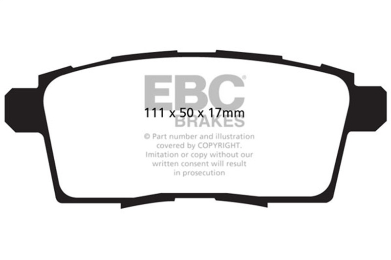 Picture of EBC Ultimax2 Brake Pad Sets - UD1259