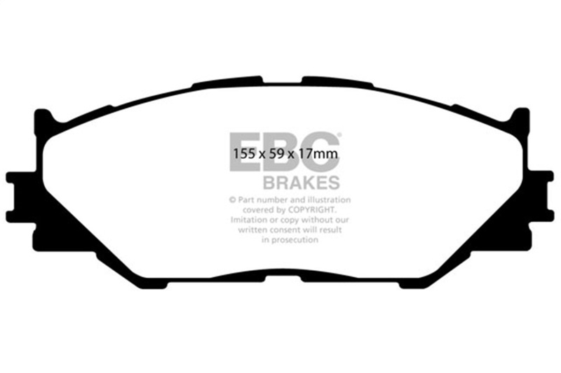 Picture of EBC Ultimax2 Brake Pad Sets - UD1178