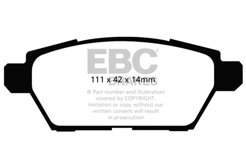 Picture of EBC Ultimax2 Brake Pad Sets - UD1161