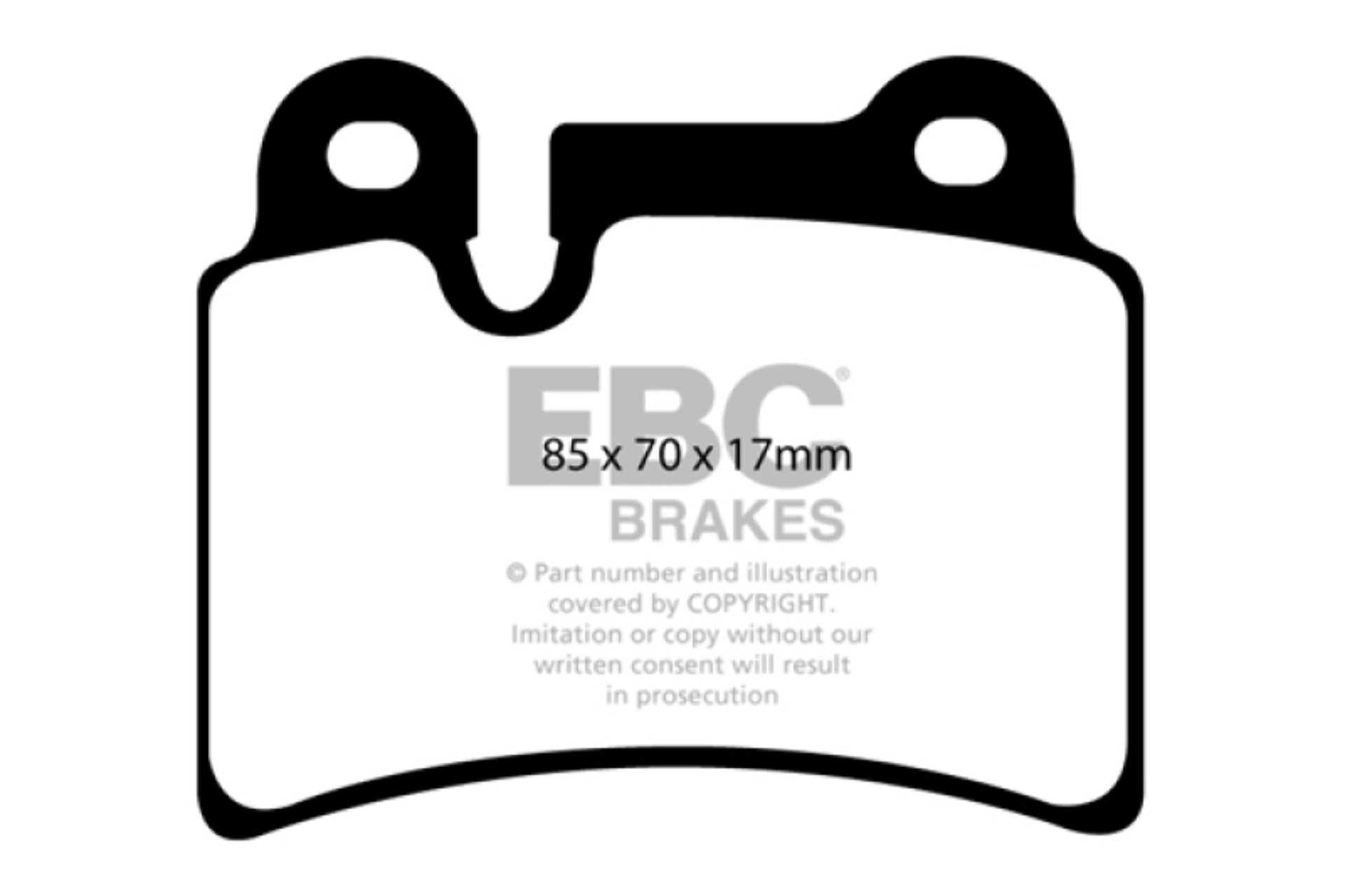 Picture of EBC Redstuff Brake Pad Sets - DP31944C