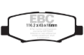 Picture of EBC Extra Duty Brake Pad Sets - ED91799