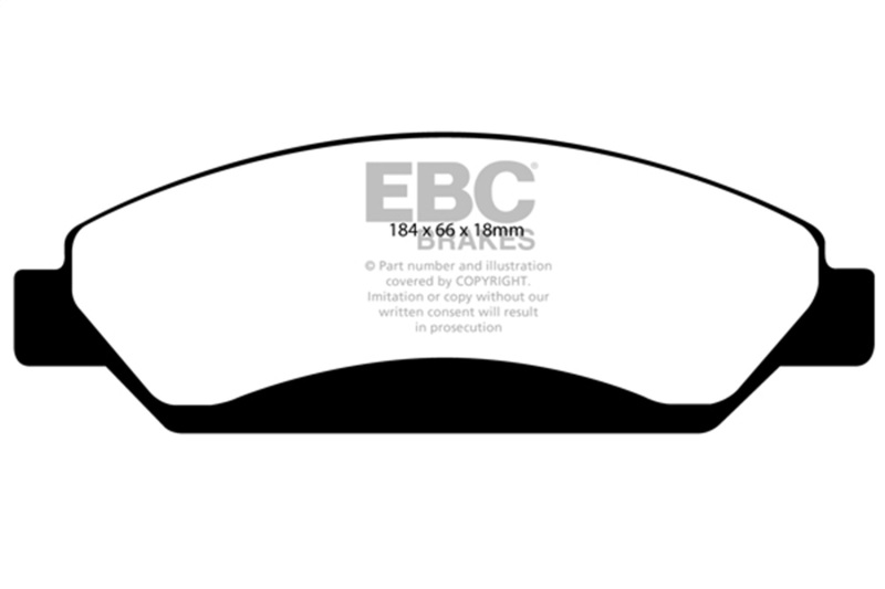 Picture of EBC Ultimax2 Brake Pad Sets - UD1092