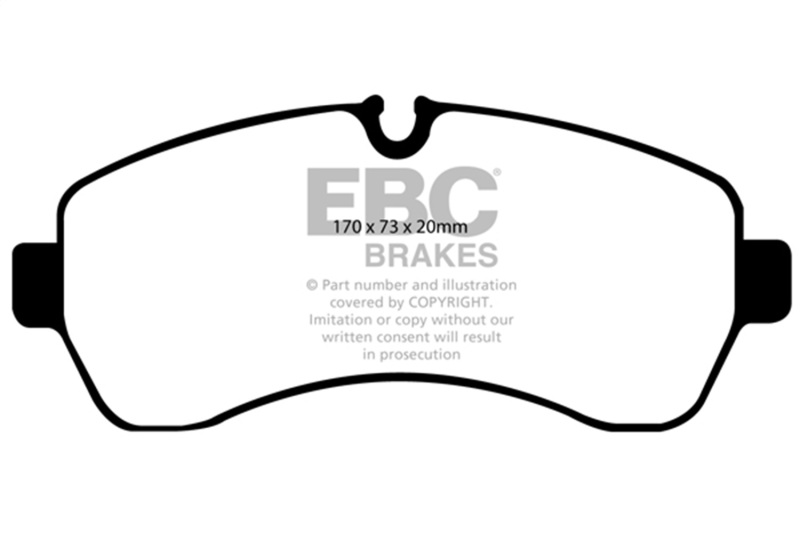 Picture of EBC Ultimax2 Brake Pad Sets - UD1268