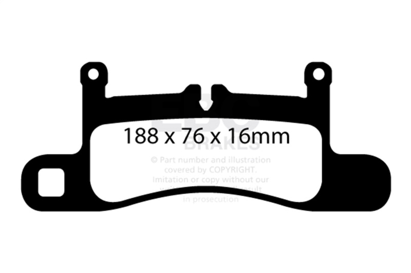 Picture of EBC RP-1 Brake Pad Sets - DP82098RP1