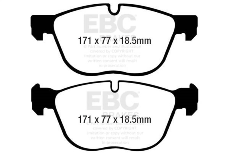 Picture of EBC Yellowstuff Brake Pad Sets - DP41938R