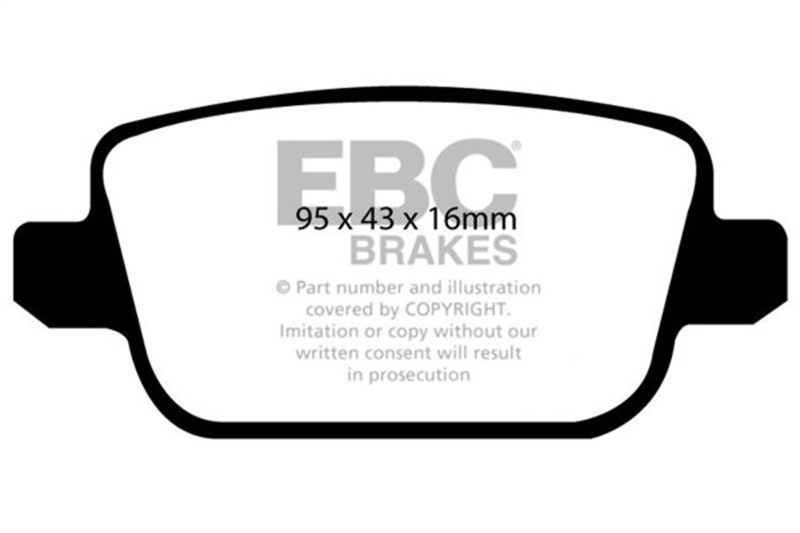 Picture of EBC Ultimax2 Brake Pad Sets - UD1314