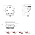 Picture of Baja Designs BAJ XL R 80 Light Pods Light Bars & Cubes - 760015