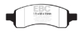 Picture of EBC Greenstuff Brake Pad Sets - DP61761/2