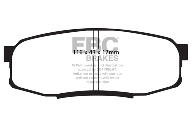 Picture of EBC Ultimax2 Brake Pad Sets - UD1304