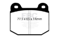 Picture of EBC Redstuff Brake Pad Sets - DP3197/2C