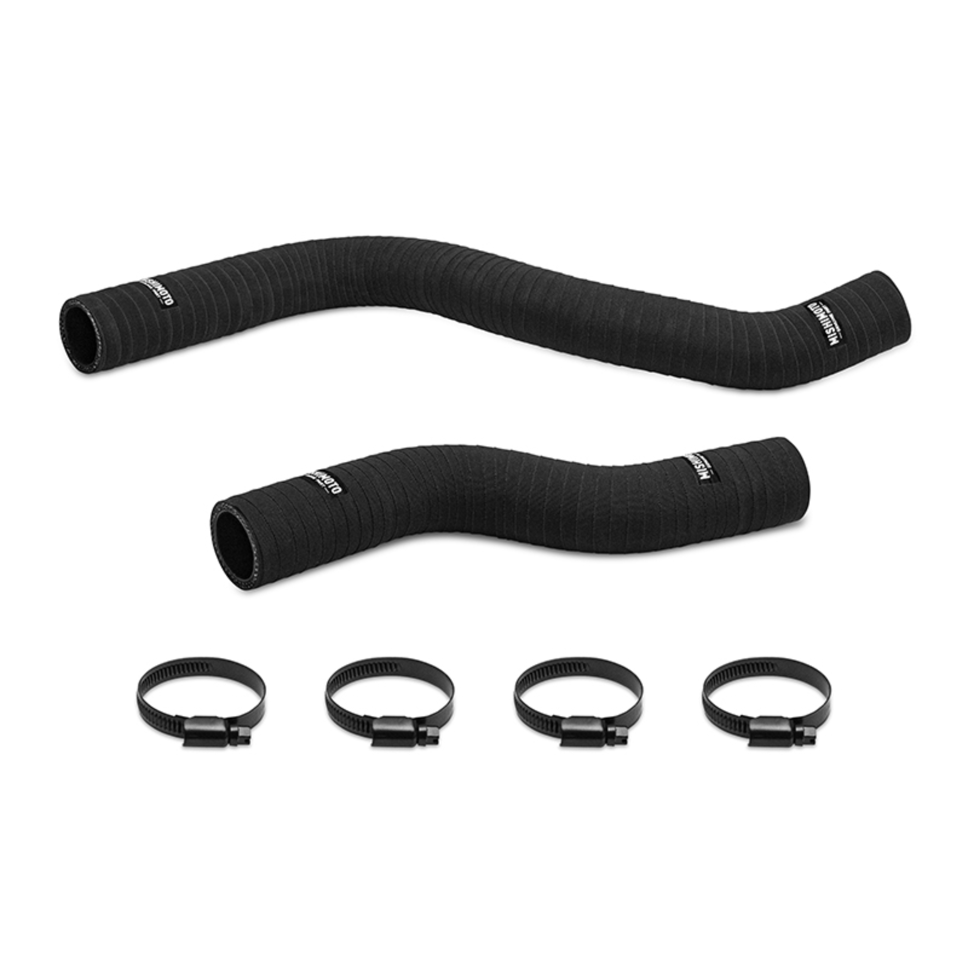 Picture of Mishimoto MM Silicone Hose-Radiator Radiator Hoses - MMHOSE-CTR-17MBK