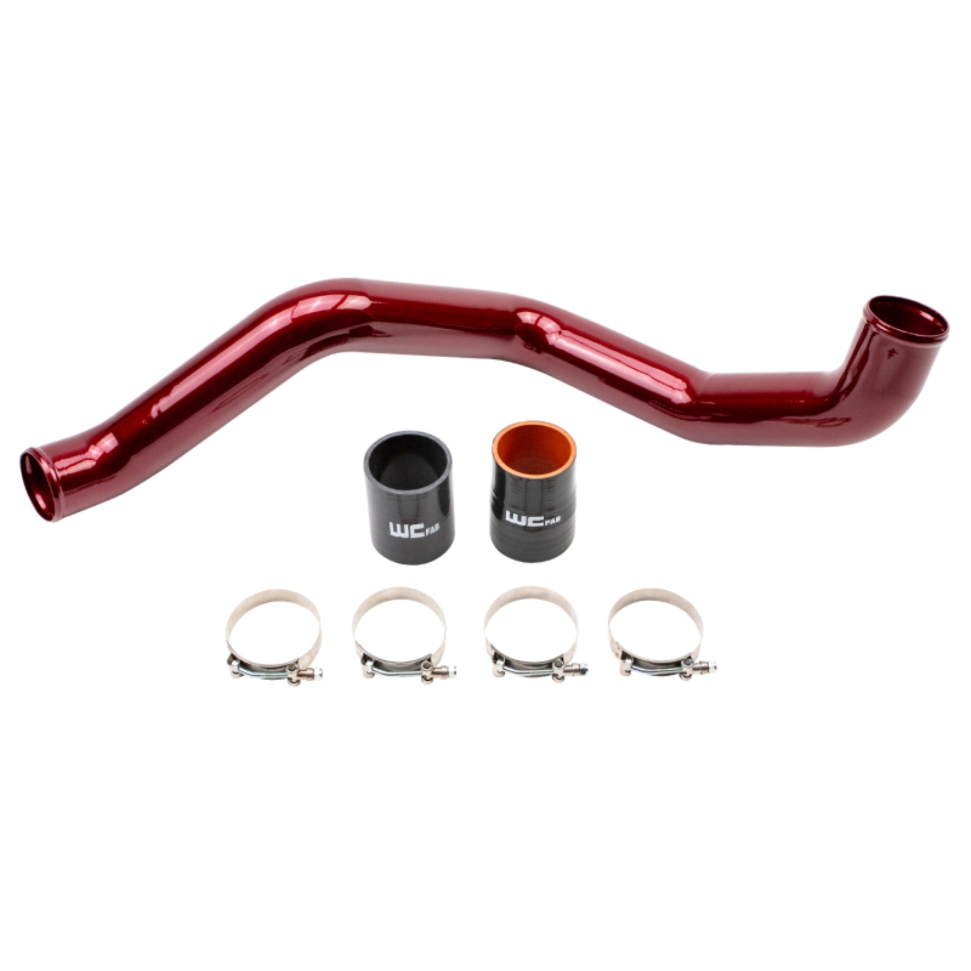 Picture of Wehrli WCF Intercooler Pipes Intercooler Pipe Kits - WCF100365-RED