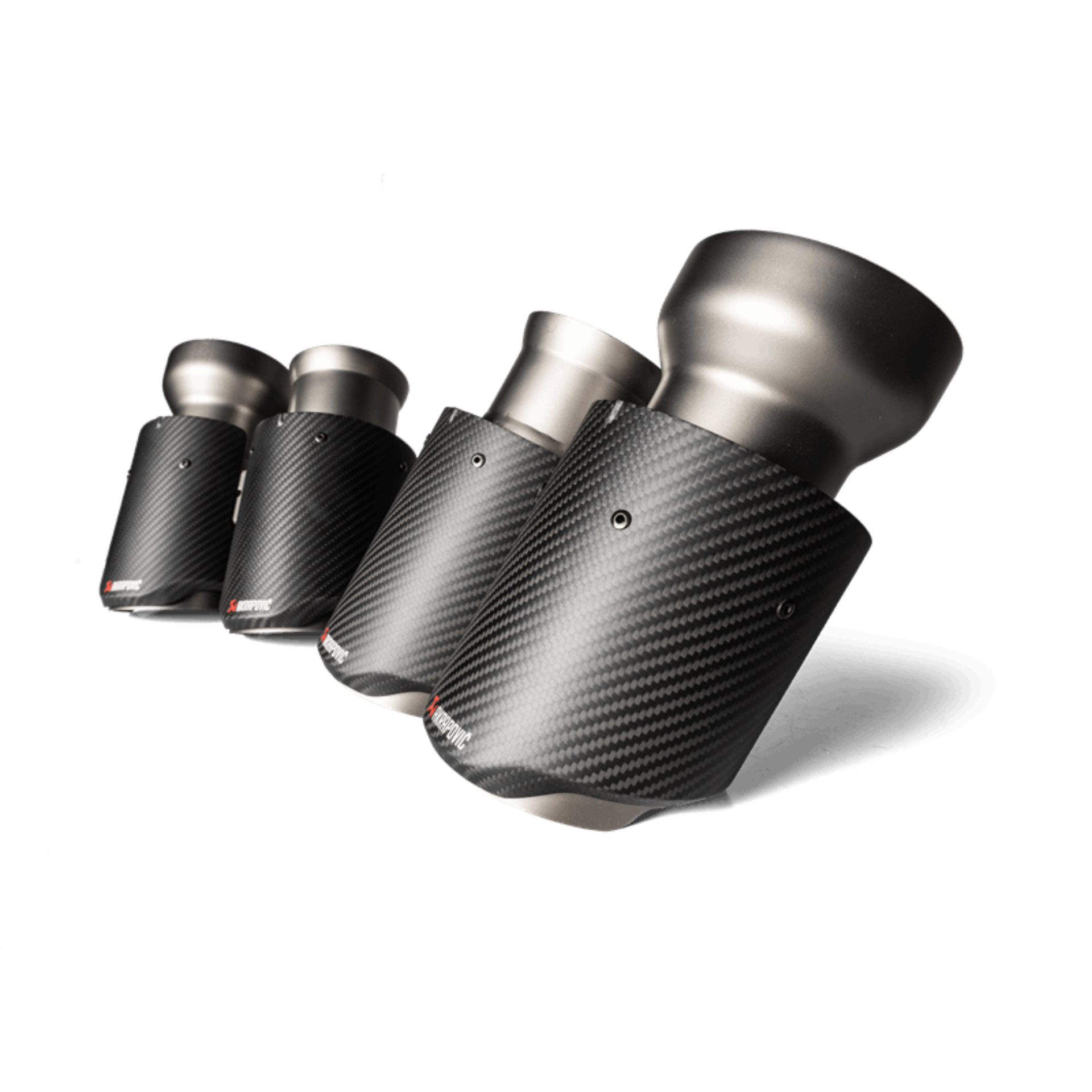 Picture of Akrapovic AKR Tail Pipe Set-Carbon - TP-CT/60